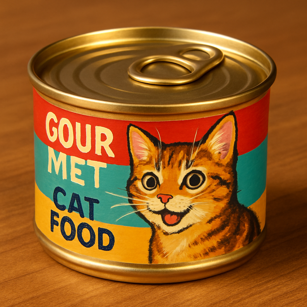 Cat food can